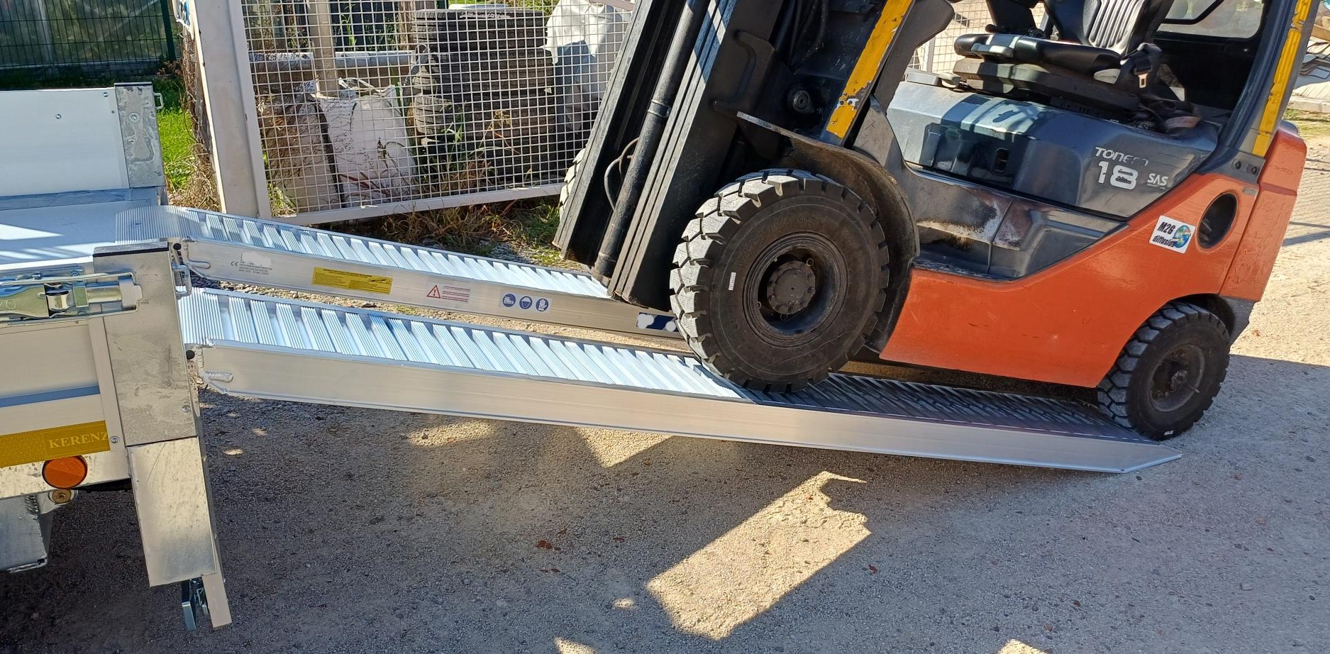 Paire de Rampes alu 3M - 3.3T LISSES – Image 2