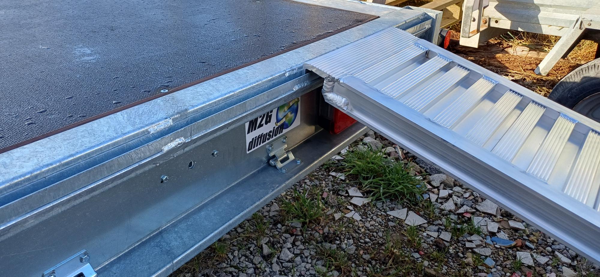 Paire de Rampes appui crochet 2M - 2T LISSES – Image 2