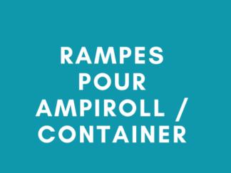 Rampes pour benne ampliroll / container